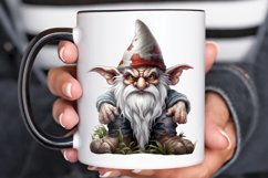 Scary Gnome Sublimation PNG Clipart Product Image 2