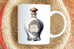 Luxury Vintage Bottle PNG Clipart Product Image 2