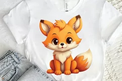 Woodland Baby Animals PNG Clipart Product Image 2