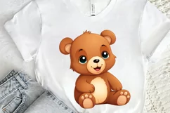 Woodland Baby Animals PNG Clipart Product Image 2