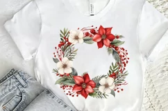Christmas Holiday Wreath PNG Clipart Product Image 2