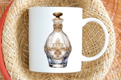 Luxury Vintage Bottle PNG Clipart Product Image 2