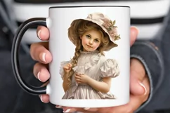 Victorian Little Girl PNG Clipart Product Image 2