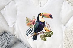 Watercolor Toucans PNG Clipart Product Image 2