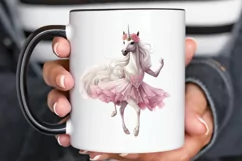 Ballerina Unicorns PNG Clipart Product Image 2