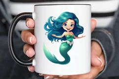 Mermaid Wiki Fin Fun Tidal Teal PNG Clipart Product Image 3