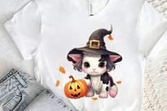 Baby Cow For Halloween Sublimation PNG Clipart Product Image 2