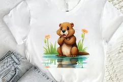 Woodland Baby Animals PNG Clipart Product Image 2