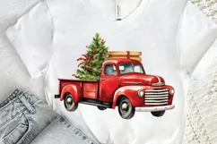Christmas Truck PNG Clipart Product Image 2