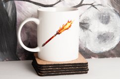 Big Watercolor Halloween PNG Clipart Product Image 2