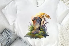 Watercolor Tombstone PNG Clipart Product Image 2