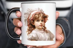 Victorian Little Girl PNG Clipart Product Image 2