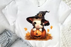 Baby Cow For Halloween Sublimation PNG Clipart Product Image 2