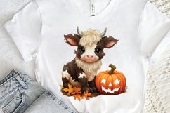 Baby Cow For Halloween Sublimation PNG Clipart Product Image 2