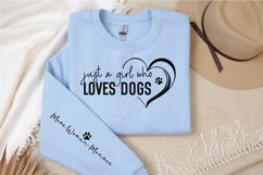 Just A Girl Who SVG, Sleeve SVG Design Product Image 2