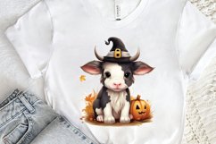 Baby Cow For Halloween Sublimation PNG Clipart Product Image 2
