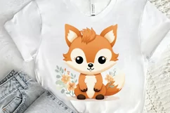 Woodland Baby Animals PNG Clipart Product Image 2
