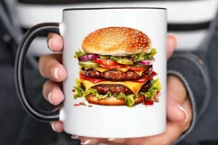 Big Hamburgers Sublimation PNG Clipart Product Image 2
