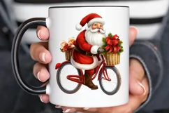 Watercolor Santa Claus PNG Clipart Product Image 2