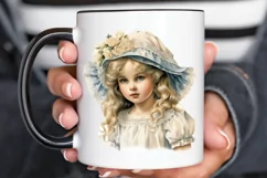 Victorian Little Girl PNG Clipart Product Image 2