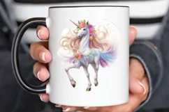 Ballerina Unicorns PNG Clipart Product Image 2