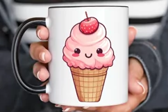 Artistic Drawing Kawaii Ice Cream PNG Clipart Product Image 2