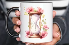 Hourglass Flower Watercolor PNG Clipart Product Image 3
