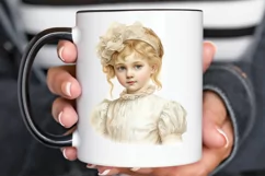 Victorian Little Girl PNG Clipart Product Image 2