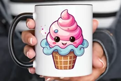 Artistic Drawing Kawaii Ice Cream PNG Clipart Product Image 2