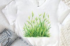 Grass Watercolor Sublimation PNG Clipart Product Image 2