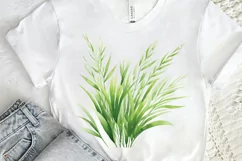 Grass Watercolor Sublimation PNG Clipart Product Image 2
