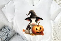 Baby Cow For Halloween Sublimation PNG Clipart Product Image 2