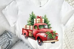 Christmas Truck PNG Clipart Product Image 2