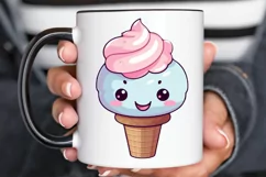 Artistic Drawing Kawaii Ice Cream PNG Clipart Product Image 2