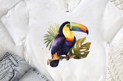 Watercolor Toucans PNG Clipart Product Image 2