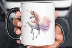 Ballerina Unicorns PNG Clipart Product Image 2