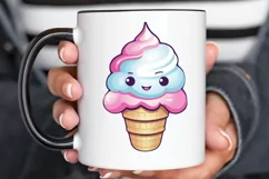 Artistic Drawing Kawaii Ice Cream PNG Clipart Product Image 2
