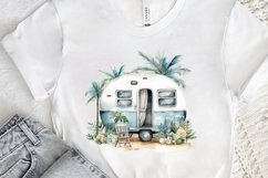 Watercolor Caravan Sublimation PNG Clipart Product Image 2