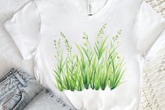 Grass Watercolor Sublimation PNG Clipart Product Image 2