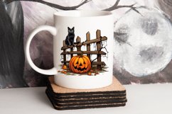 Big Watercolor Halloween PNG Clipart Product Image 2