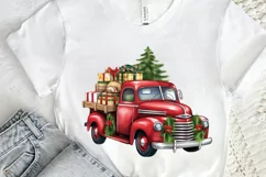 Christmas Truck PNG Clipart Product Image 2