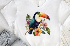 Watercolor Toucans PNG Clipart Product Image 2