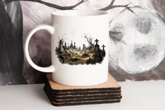 Big Watercolor Halloween PNG Clipart Product Image 2