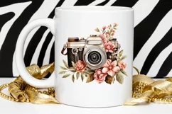 Floral Red Butterfly Couple PNG Clipart Product Image 2