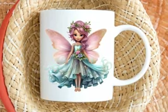 Fairy Princess Sublimaton PNG Clipart Product Image 2