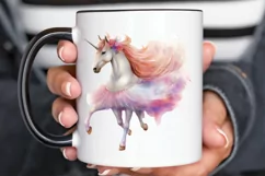 Ballerina Unicorns PNG Clipart Product Image 2