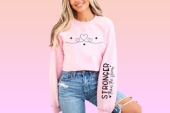 You Are Stronger Than The Storm Sleeve SVG Product Image 2