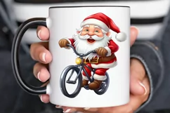 Watercolor Santa Claus PNG Clipart Product Image 2