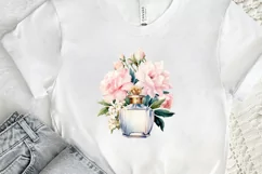 Vintage Perfume Bottles Watercolor PNG Clipart Product Image 2