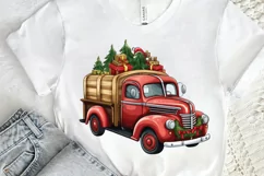 Christmas Truck PNG Clipart Product Image 2